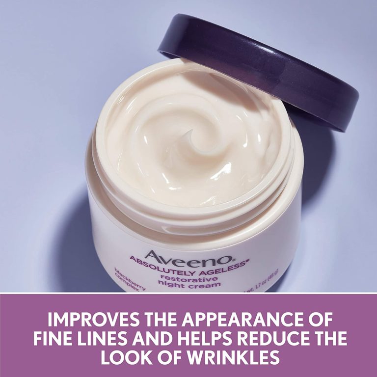 Aveeno Anti Aging Night Vitamin E Cream, Absolutely Ageless Restorative