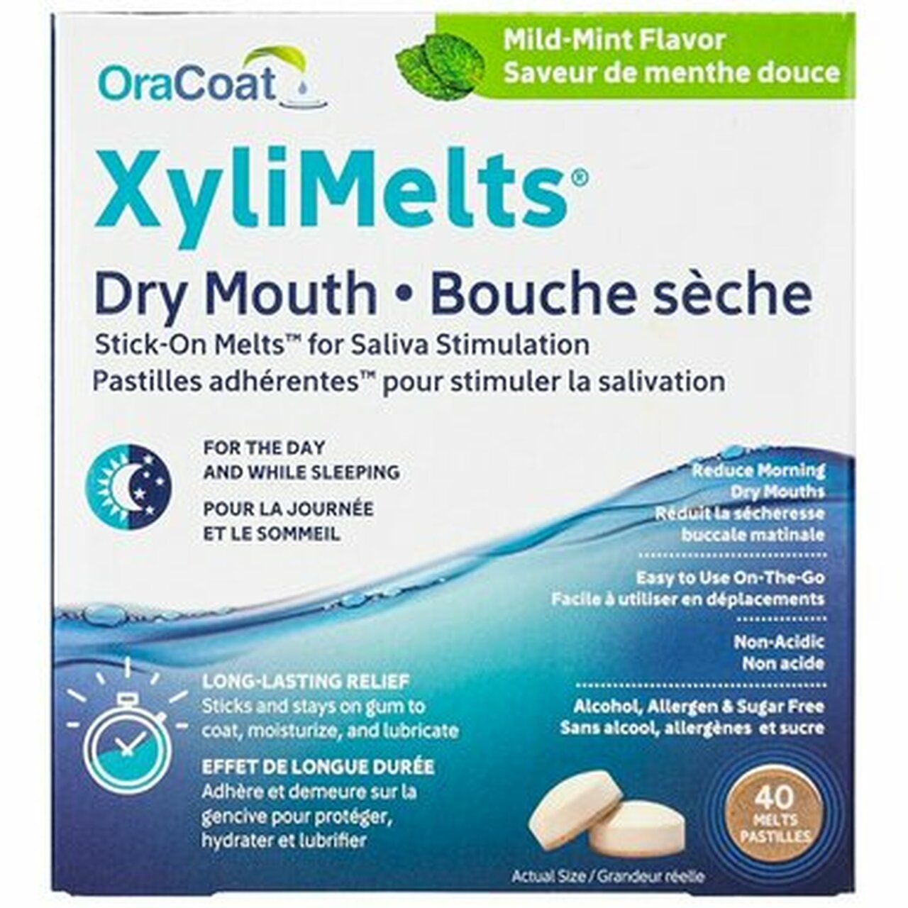 Oracoat Xylimelts For Dry Mouth 40 tablets Care and Shop