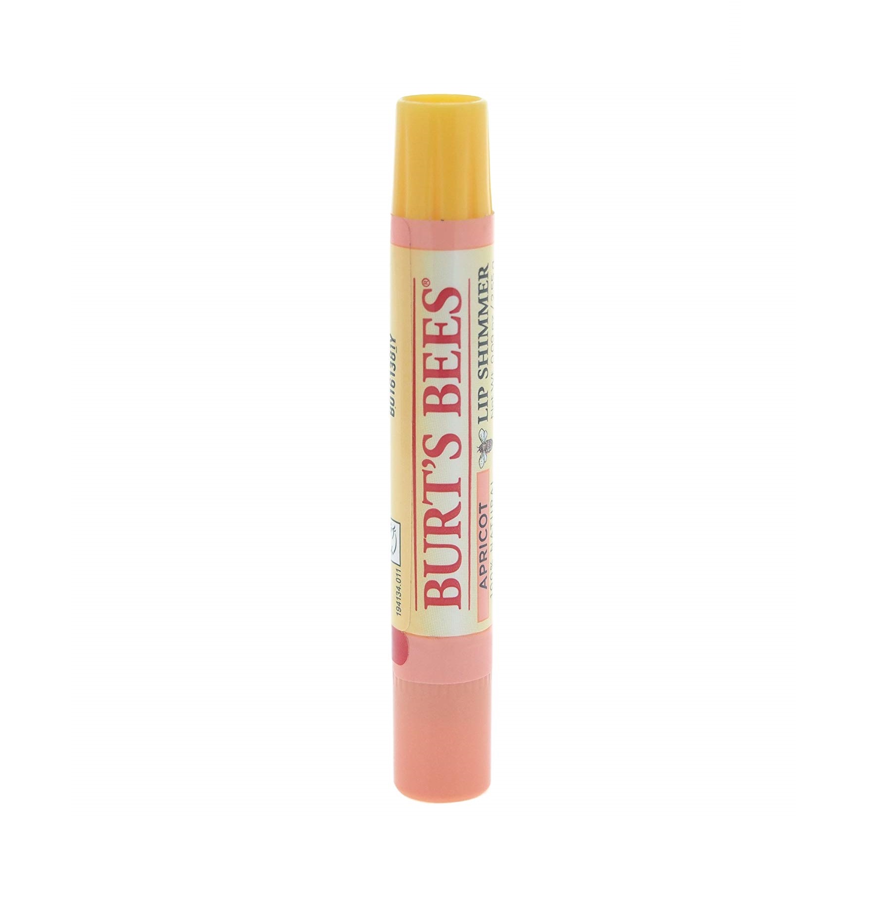 Burt's Bees 100 Percent Natural Lip Shimmer, Apricot, 2.55g Care and Shop